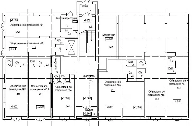 Помещение свободного назначения в Смоленская область, Смоленск ул. 1-я ... - Фото 2