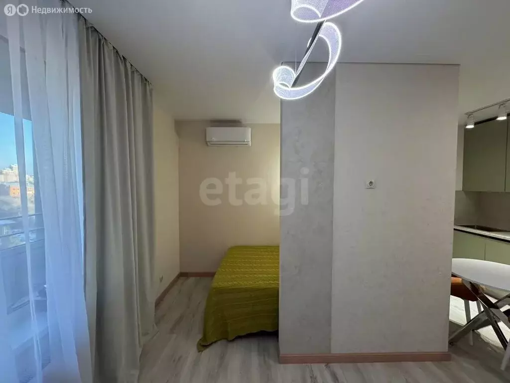 Квартира-студия: Новосибирск, Железнодорожный район, Прибрежная улица, ... - Фото 2