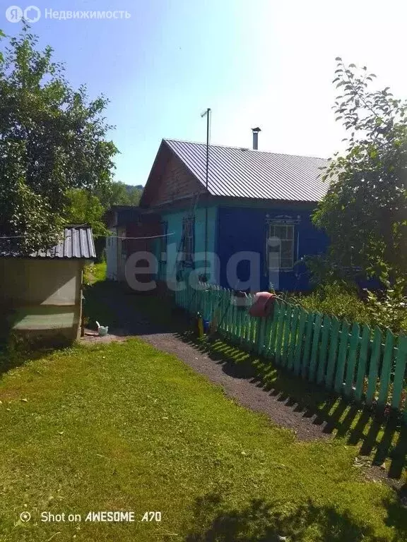 Дом в Алтайский район, посёлок Катунь, Центральная улица (40 м) - Фото 1