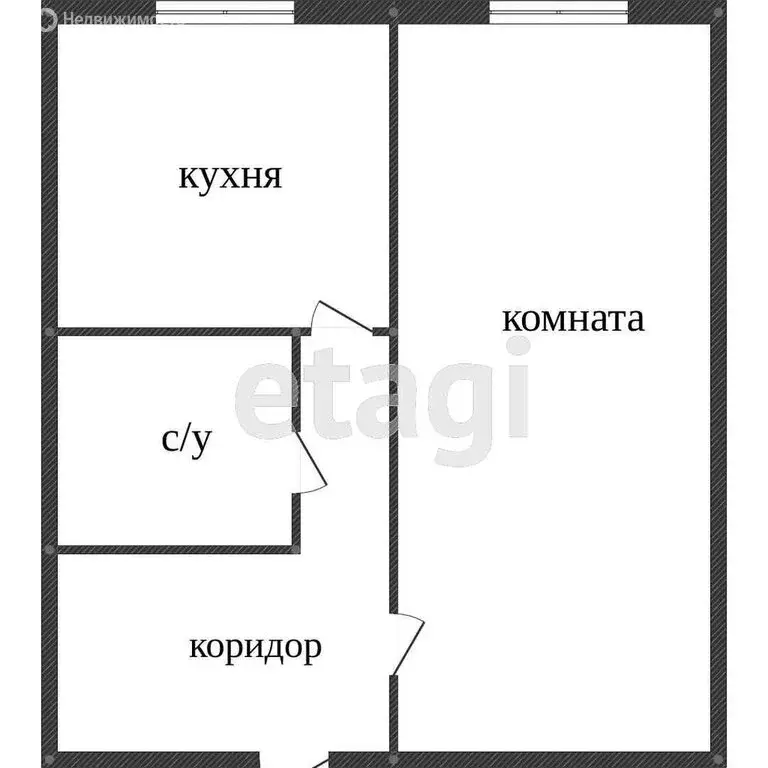 1-комнатная квартира: Ярославль, Волгоградская улица, 59 (30 м) - Фото 0