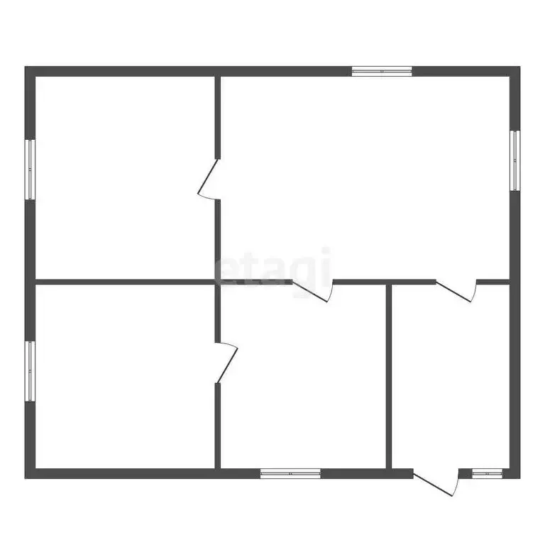 Дом в Челябинская область, Троицкий муниципальный округ, село ... - Фото 1