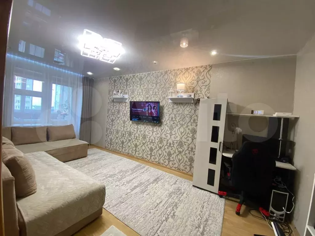 1-к. квартира, 36 м, 2/9 эт. - Фото 1