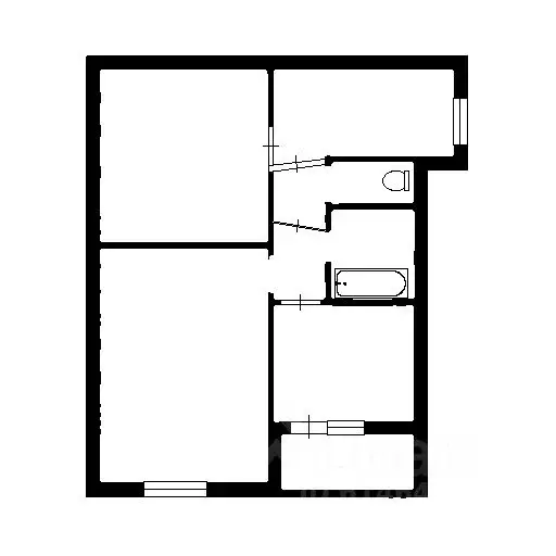 2-к кв. Башкортостан, Уфа ул. Просвещения, 7/1 (56.9 м) - Фото 2