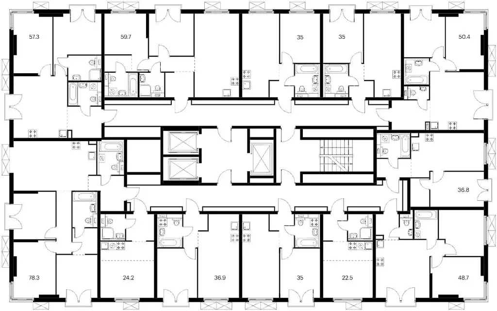 2-к кв. Москва ул. Николая Озерова, 8к1 (48.7 м) - Фото 1