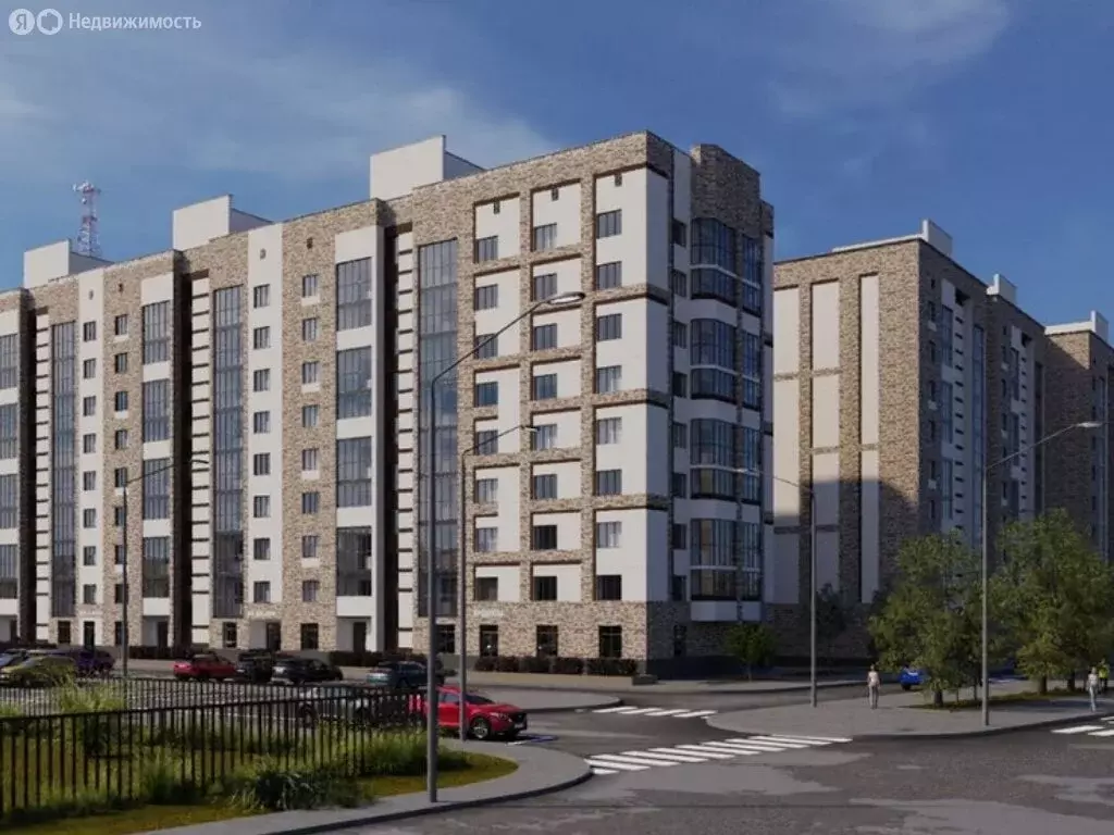 1-комнатная квартира: Тамбов, улица имени С.И. Савостьянова, 3Б (41.9 ... - Фото 1