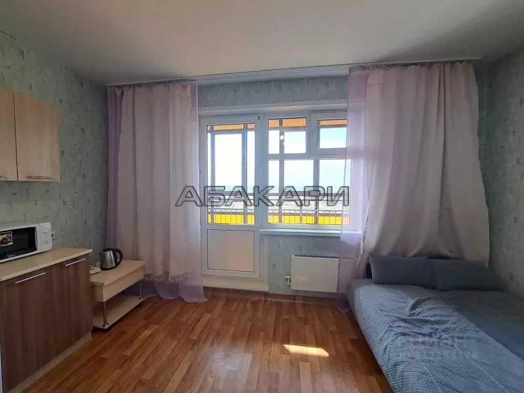 Студия Красноярский край, Красноярск ул. Петра Подзолкова, 5А (24.0 м) - Фото 1