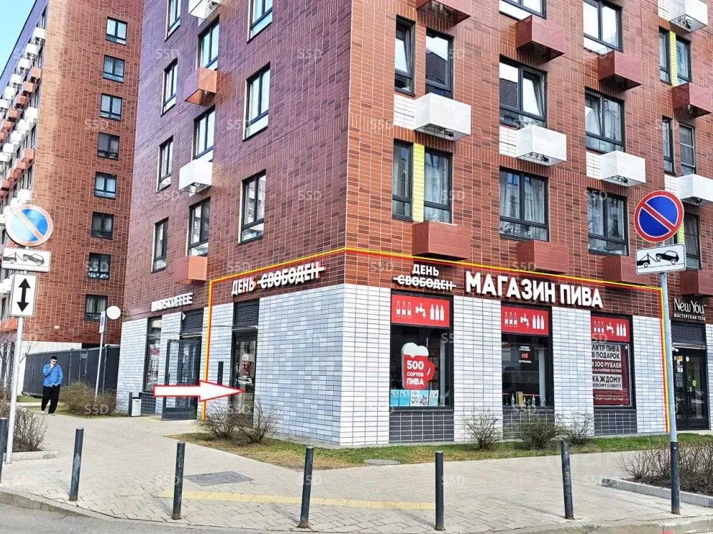 Торговая площадь в Москва ул. Малое Понизовье, 4 (65 м) - Фото 1