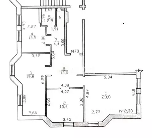 3-к кв. Ямало-Ненецкий АО, Новый Уренгой Строителей мкр, 5/6 (93.4 м) - Фото 1