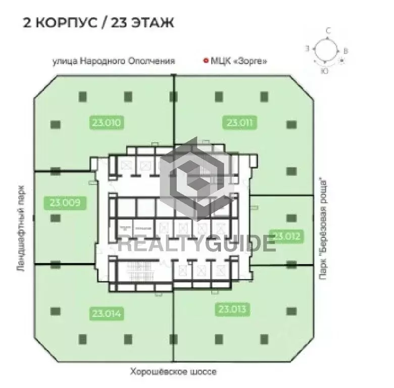 Офис в Москва 3-й Хорошевский проезд, 10 (255 м) - Фото 1