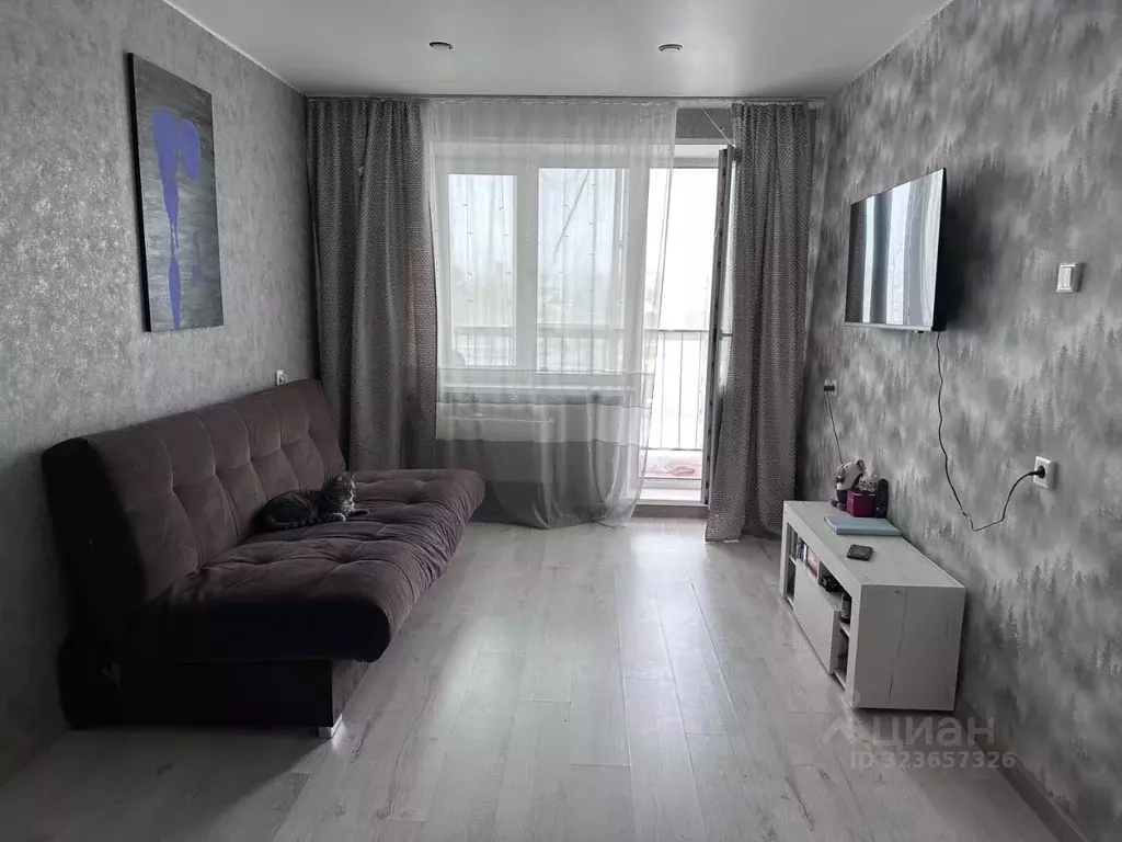 1-к кв. Новосибирская область, Новосибирск Междуреченская ул., 1 (34.7 ... - Фото 1