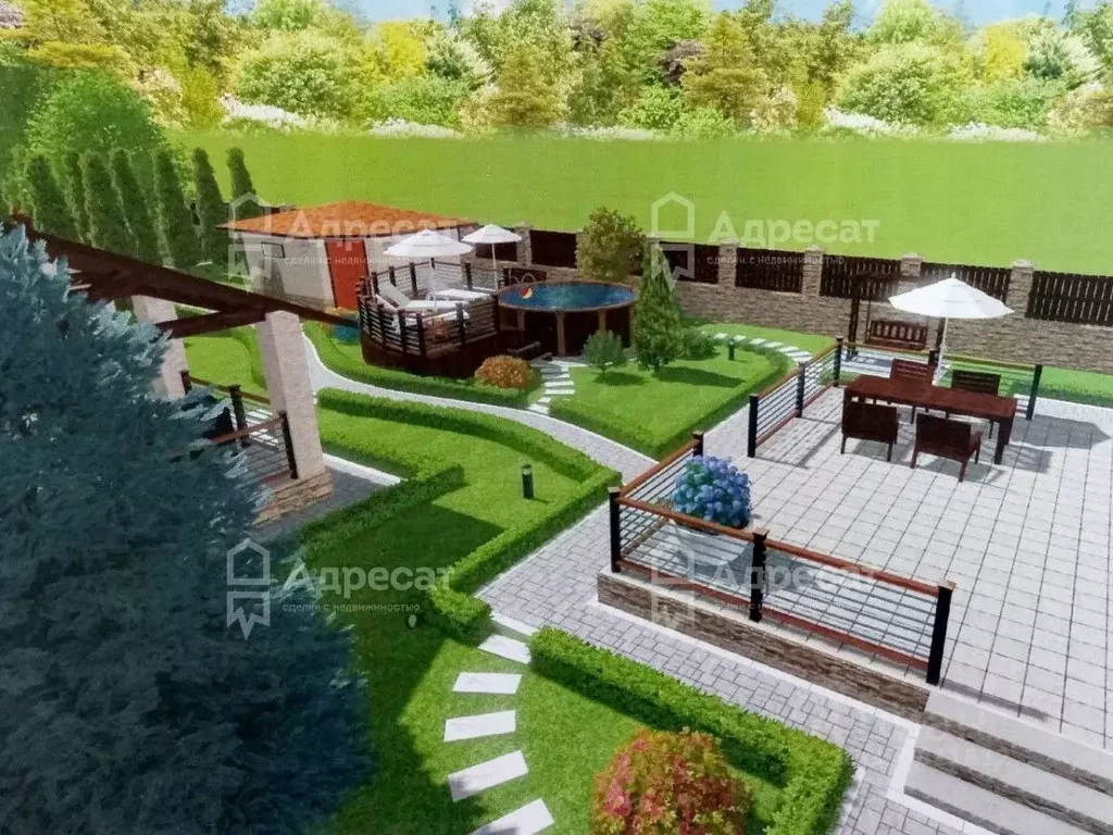 Дом в Волгоградская область, Городищенский район, Ерзовское городское ... - Фото 1