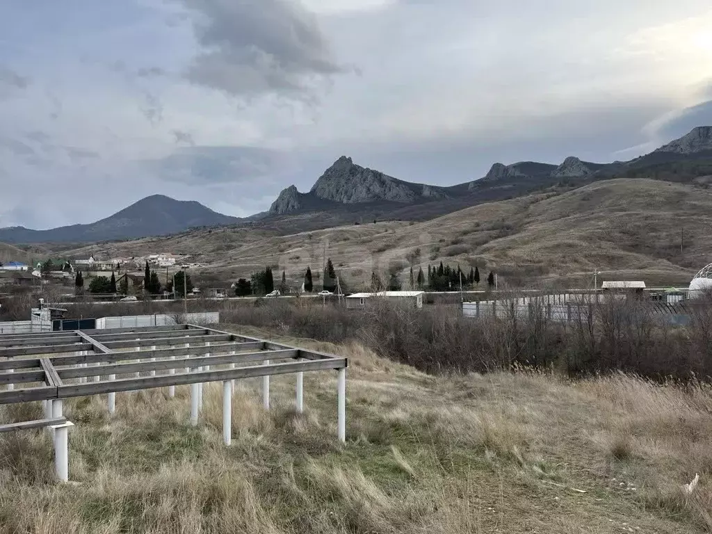 Участок в Крым, Феодосия муниципальный округ, Коктебель пгт пер. ... - Фото 1