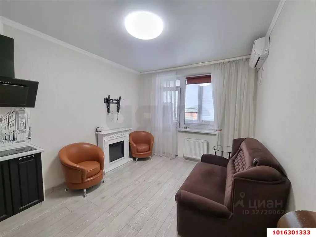 Студия Краснодарский край, Краснодар ул. 1-я Ямальская (17.9 м) - Фото 1