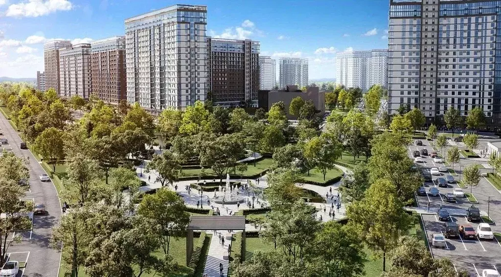 1-к кв. Краснодарский край, Краснодар Догма Парк мкр,  (47.7 м) - Фото 0