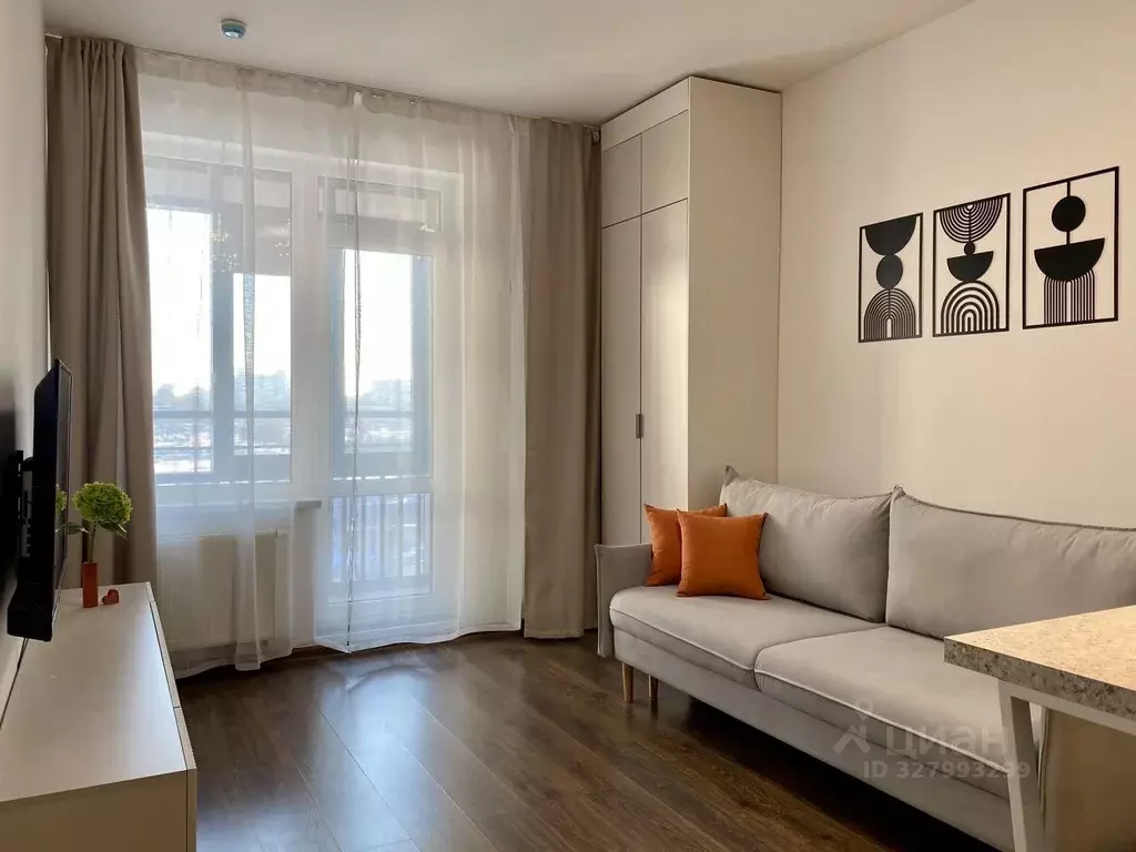 Студия Санкт-Петербург Кузнецовская ул., 58к1 (25.0 м) - Фото 1