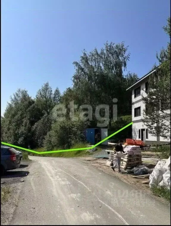 Участок в Ленинградская область, Всеволожский район, д. Юкки аллея ... - Фото 0