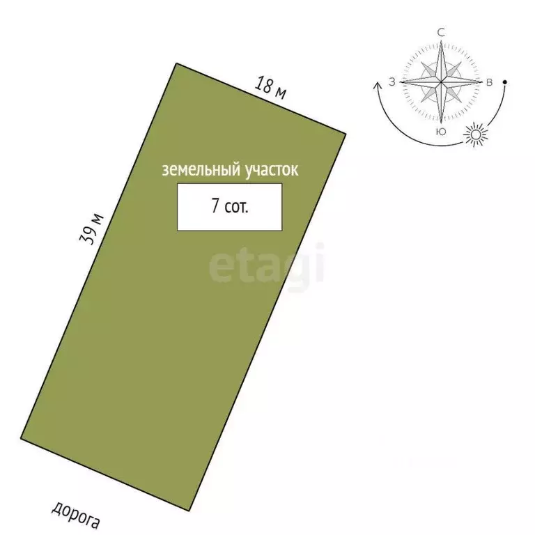 Участок в Крым, Ленинский район, Семисотское с/пос, с. Каменское ул. ... - Фото 2