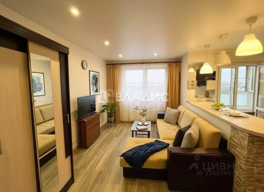 1-к кв. Московская область, Красногорск городской округ, Нахабино пгт ... - Фото 2