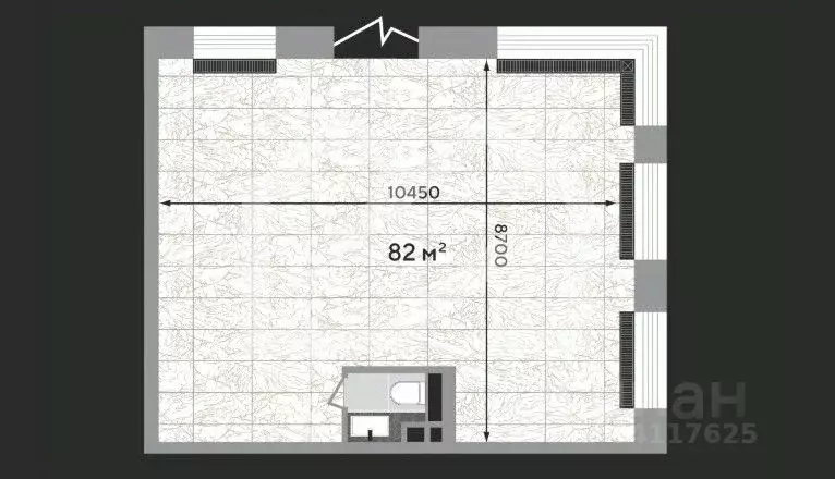Торговая площадь в Москва ул. Зорге, 9Ак7 (82 м) - Фото 2