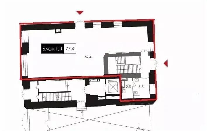 Помещение свободного назначения в Москва 2-я Брестская ул., 19/18С4 ... - Фото 2