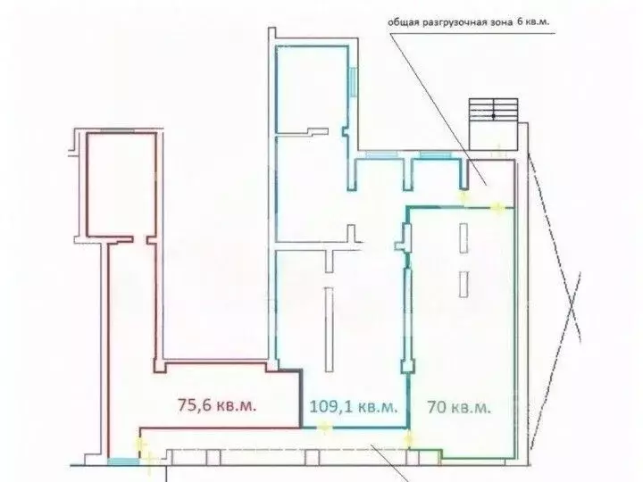 Торговая площадь в Москва Ярославское ш., 12К2 (287 м) - Фото 1