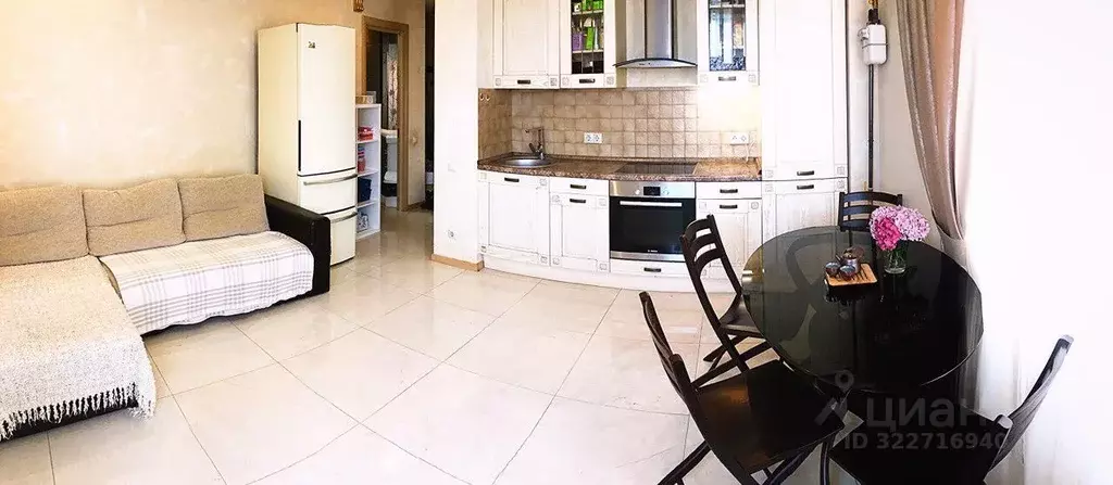 2-к кв. Краснодарский край, Сочи Донская мкр, ул. Гончарова, 6/2 (45.0 ... - Фото 2