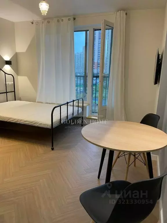 Студия Санкт-Петербург Комендантский просп., 55к1 (26.0 м) - Фото 0