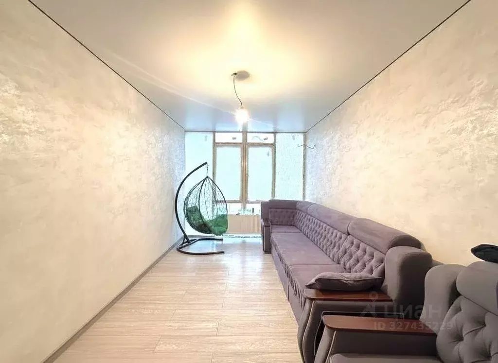 1-к кв. Кабардино-Балкария, Нальчик ул. Тлостанова (40.5 м) - Фото 1