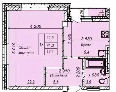 1-к кв. новосибирская область, новосибирск затулинский жилмассив, ул. . - Фото 0