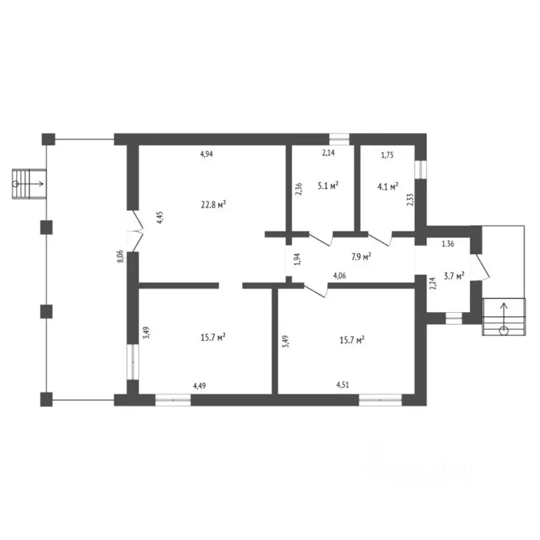 Коттедж в Тюменская область, Тюменский муниципальный округ, с. Успенка ... - Фото 2
