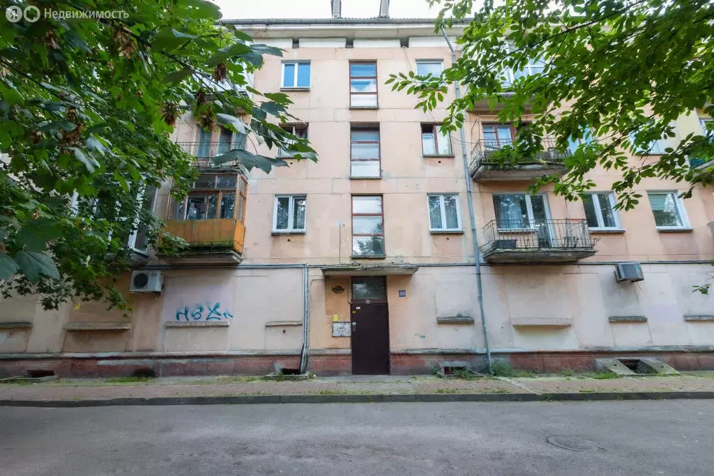 1-комнатная квартира: Калининград, проспект Мира, 88 (31.8 м) - Фото 2