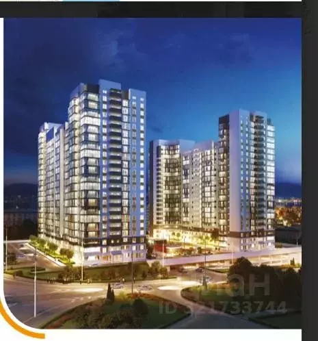 Студия Краснодарский край, Новороссийск ул. Куникова (22.8 м) - Фото 1