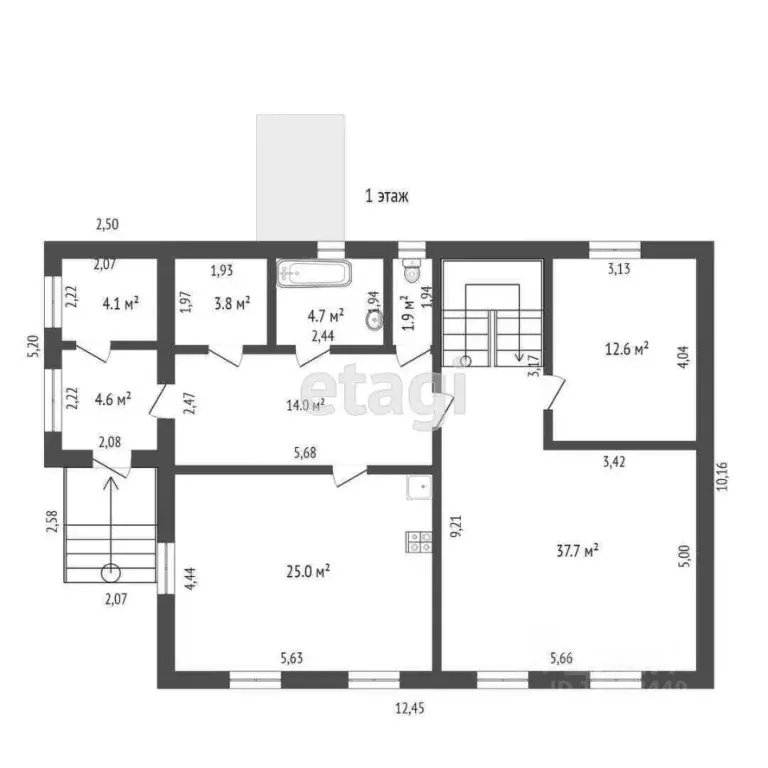 Дом в Тюменская область, Тюменский муниципальный округ, пос. ... - Фото 2