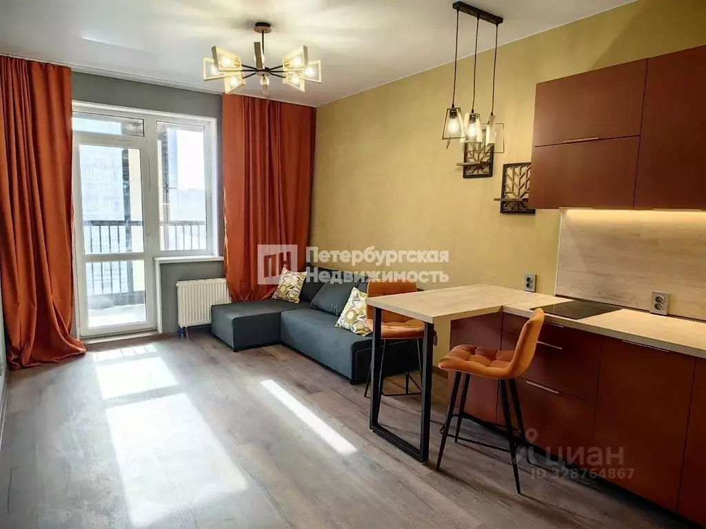 Студия Санкт-Петербург просп. Авиаконструкторов, 63 (23.6 м) - Фото 0