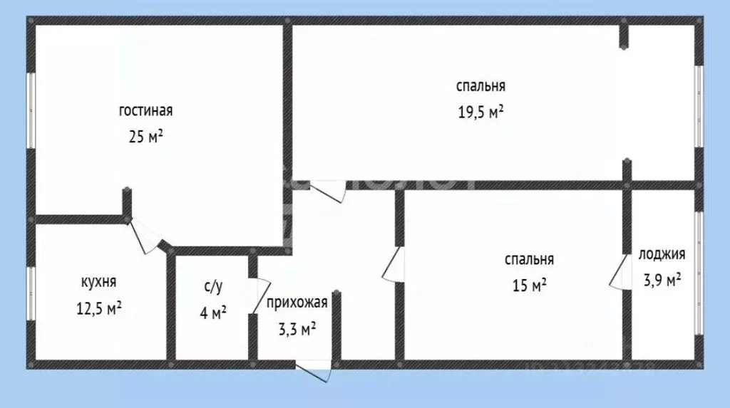 3-к кв. Дагестан, Махачкала ул. Шамсулы Алиева, 5Б (92.0 м) - Фото 2
