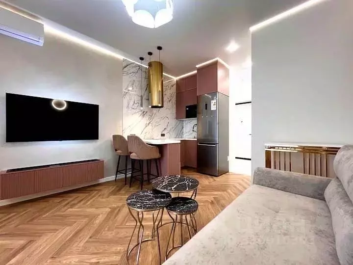 1-к кв. Краснодарский край, Сочи Бытха мкр, ул. Ясногорская, 16/2к6 ... - Фото 1