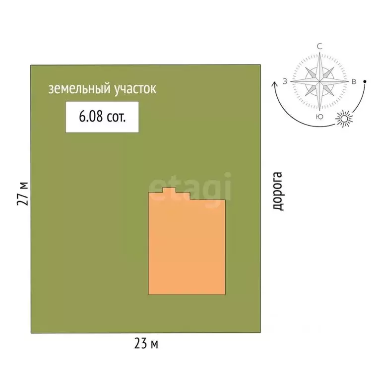 Дом в Самарская область, Красный Яр с/пос, пос. Угловой, Зона Удача ... - Фото 2
