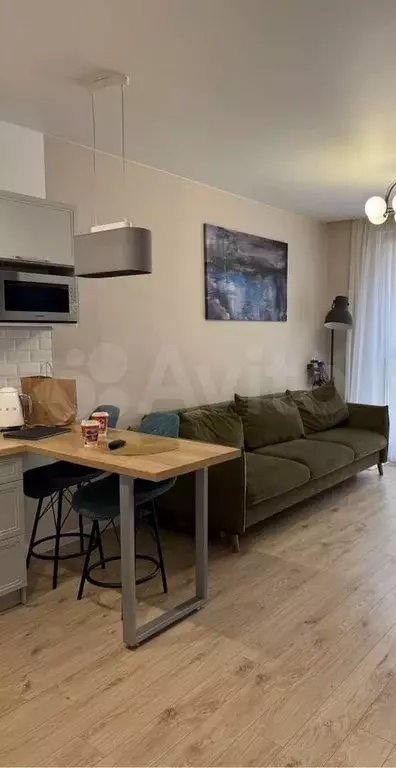 1-к. квартира, 38,1 м, 8/17 эт. - Фото 1