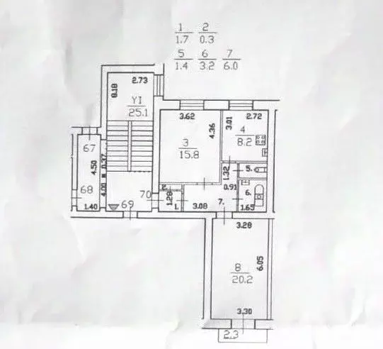 2-к кв. Санкт-Петербург ул. Красного Курсанта, 30 (56.8 м) - Фото 1