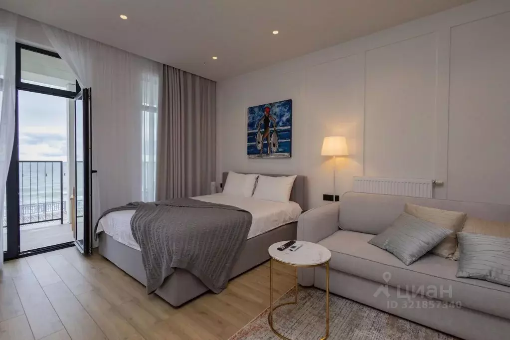 1-к кв. Калининградская область, Светлогорск бул. Морской, 17к6 (46.0 ... - Фото 1