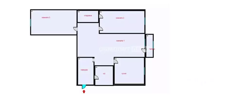 3-к кв. Московская область, Электросталь Южный просп., 15к1 (59.0 м) - Фото 2