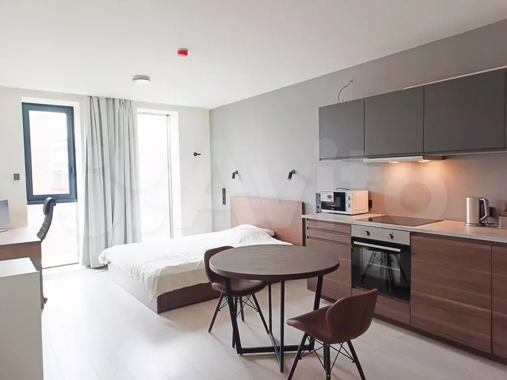 Апартаменты-студия, 29,1 м, 2/8 эт. - Фото 1