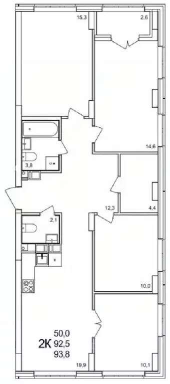 4-к кв. Нижегородская область, Нижний Новгород д. Анкудиновка, КМ ... - Фото 1