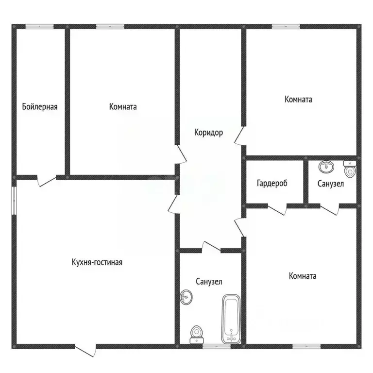 Дом в Башкортостан, Уфа городской округ, с. Нагаево ул. Михаила ... - Фото 2