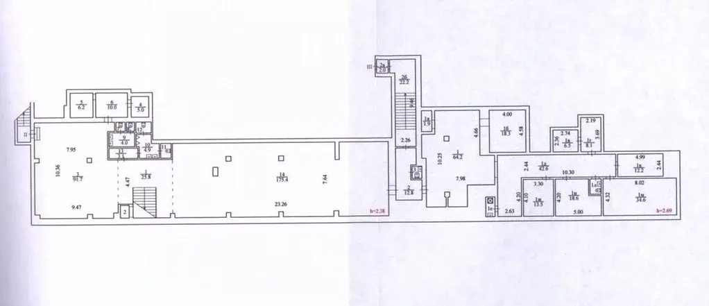 Помещение свободного назначения в Москва Новослободская ул., 46 (600 ... - Фото 1