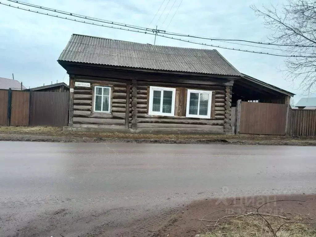 Дом в Красноярский край, пос. Абан  (87 м) - Фото 1