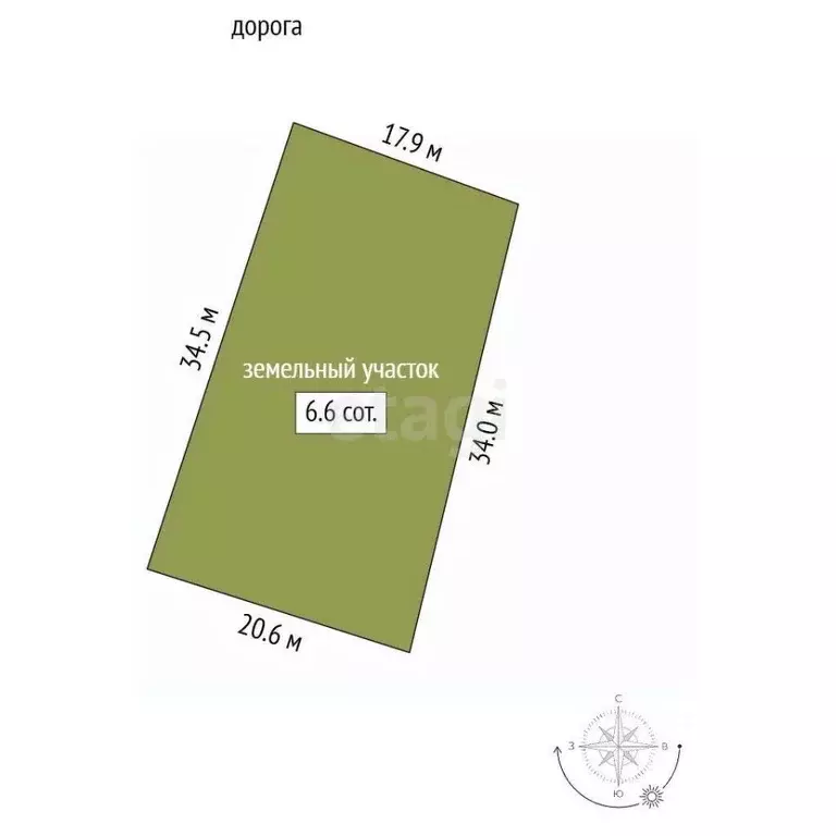 Участок в Костромская область, Кострома Рябинушка СНТ, 82 (6.56 сот.) - Фото 1