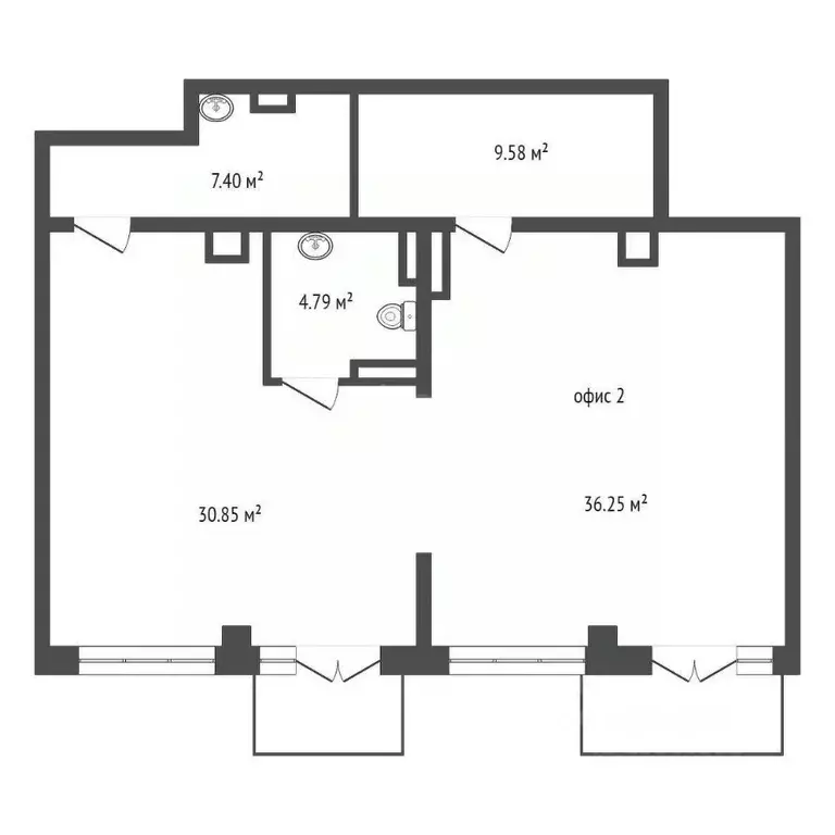 Помещение свободного назначения в Красноярский край, Красноярск ... - Фото 2