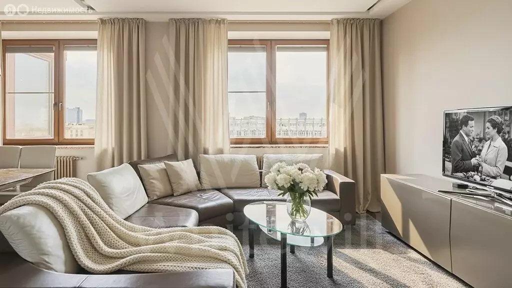 3-комнатная квартира: Москва, Ружейный переулок, 3 (125 м) - Фото 1