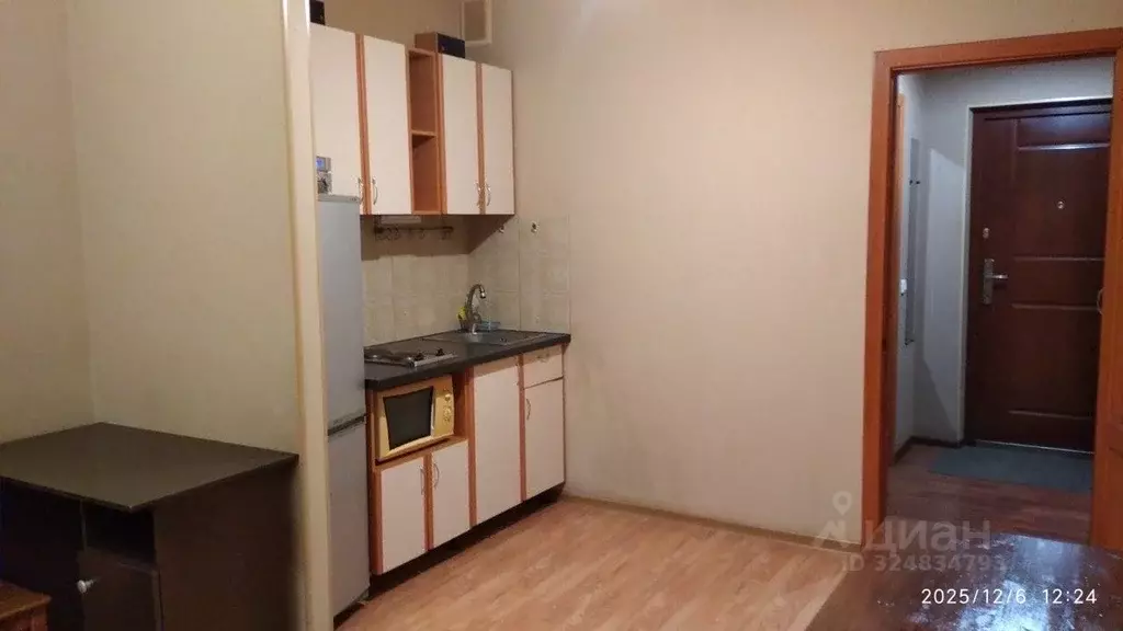 Студия Санкт-Петербург ул. Латышских Стрелков, 1 (29.0 м) - Фото 1